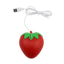 3D Mini Wired USB Mouse Cute Strawberry Cartoon Optical Mouse