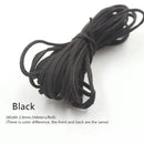 3MM 5M Faux Suede Leather Cord Flat Velvet Beading Thread Cord