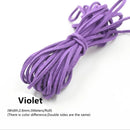 3MM 5M Faux Suede Leather Cord Flat Velvet Beading Thread Cord