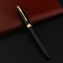 Metal Fountain Pen Black Gold Business Student Office Writing Gift