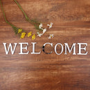 Silver Letter 3D Mirror Wall Sticker Alphabet For Birthday Wedding Decor