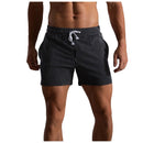 Mens Cargo Shorts Casual Colorful Striped Sports Beach Pants Plus Size