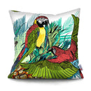 45x45CM Tropical Plant Parrot Sofa Cushion Cover Set Decorative