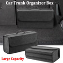 Car Trunk Organizer Foldable Felt Storage Box Portable Vehicle Container