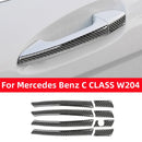 Mercedes Benz C Class W204 Door Handle Cover Carbon Fiber Exterior