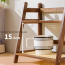 2 Layer Bamboo Storage Rack Kitchen Spice Shelf Organizer Counter