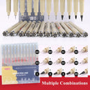 Black Fineliner Marker Pens Waterproof Sketching Manga Art Supplies