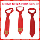 Donkey Kong Cosplay Neck Tie Peach Princess Neckband Costume Accessory