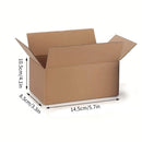 Small Mailing Boxes Brown Corrugated Cardboard Mailer With Lids
