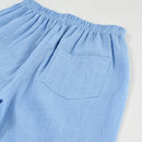 Kids Cotton Linen Shorts Summer Breathable Loose Sports Beach Pants