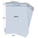 28x35cm Self Adhesive Mailing Bags White Thickened Courier Envelopes