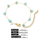 Stainless Steel Braided Rope Adjustable Bracelet For Men And Women