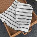 Striped Tablecloth Black White Dining Mat Coaster Home Decor Cloth