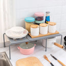 Kitchen Retractable Shelves Cupboard Spice Dish Condiment Storage Racks