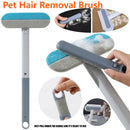 Pet Hair Remover Brush 3 In 1 Long Handle Fur Cleaning Tool