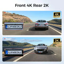 LD02 5K Dash Cam Front Rear Dual Lens 170° WDR Night Vision