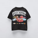 Boys Cartoon T-shirts Summer Short Sleeve Casual Printed Tees