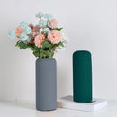 Nordic Plastic Flower Vase Decorative Ceramic Style Plant Pot