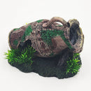 Retro Vase Shape Resin Fish Tank Ornament Aquarium Decoration