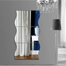 10 Pieces 3D Mirror Wall Sticker Wave Combination For Living Room