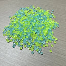 1000pcs Glow In The Dark Sand Mini Pebbles For Garden Aquarium