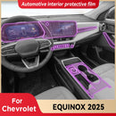 Chevrolet Equinox 2025 Center Console Protective Film Scratch Resistant