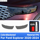 Ford Explorer Headlight Tint Cover TPU Protective Film Sticker