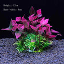 Artificial Aquarium Plants Green Plastic Underwater Fish Tank Decor