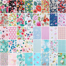 40Pcs Cotton Quilt Fabric Strips For Quilting Patchwork Craft