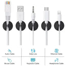 5/50Pcs Cable Clip Organizer Round Cord Clips Wire Holder Clamp