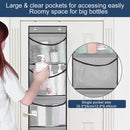 Foldable Over The Door Clothes Organizer With 5 Pockets For Closet