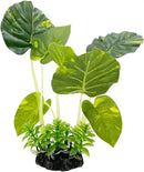 Aquarium Ornaments Plastic Simulation Plants Trees Rocks Fish Tank Decor