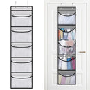 Foldable Over The Door Clothes Organizer With 5 Pockets For Closet