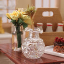 Dollhouse Miniatures Glass Vase Small Flower Pot Home Decoration