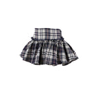 Girls Plaid Skirt Summer A-line High Waist College Style Short Skirt