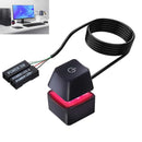 Desktop Computer Power Switch RGB Backlight Mechanical Key Button