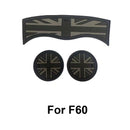 Mini Cooper Silicone Cup Holder Mat Set Non-Slip Interior Accessories