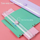 A4 Paper Cutter With Bidirectional Cutting And Pull-out Ruler