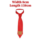 Donkey Kong Cosplay Neck Tie Peach Princess Neckband Costume Accessory