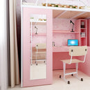 4pcs 3D Mirror Wall Stickers 30x30cm Thick Self-adhesive Decor