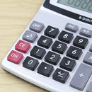 KK-800A Metal Desktop Calculator Large Font Wide Business Office Use