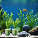 10Pcs Aquarium Plant Fixing Pot Kit With Suction Cups For Fish Tank