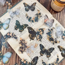 Vintage Butterfly Stickers 30pcs DIY Decorative Scrapbook Journal Labels