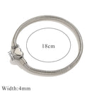 Stainless Steel Braided Rope Adjustable Bracelet For Men And Women