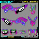 QUEEN X MOTO Motorcycle Graphics MX Stickers For KTM SX SXF EXC XCW