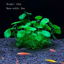 Artificial Aquarium Plants Green Plastic Underwater Fish Tank Decor