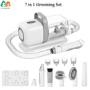 Pet Grooming Kit 7 In 1 Vacuum Clippers Shedding Tools For Dogs Cats