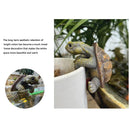 CuteGarden Tortoise Figurine Turtle Statue Hanging Ornament Planter Decor