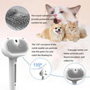 Steam Spray Dog Grooming Brush For Gentle Pet Hair Care