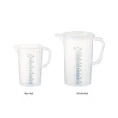 SHIMOYAMA Plastic Measuring Cup Transparent Liquid Measuring Jug Container